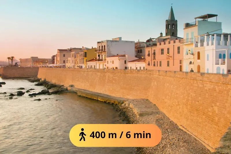 Alghero Centro Storico - Stanza Con Wi-Fi E Aria Condizionata Homestay