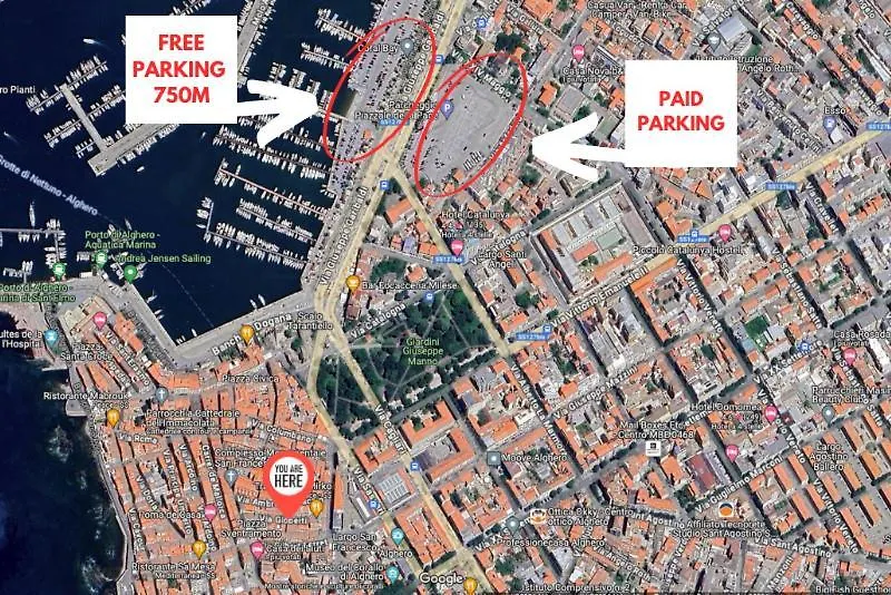 Homestay Alghero Centro Storico - Stanza Con Wi-Fi E Aria Condizionata